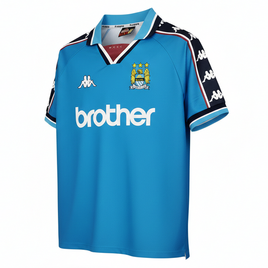 Camisa Manchester City I 1997/98 - Retrô