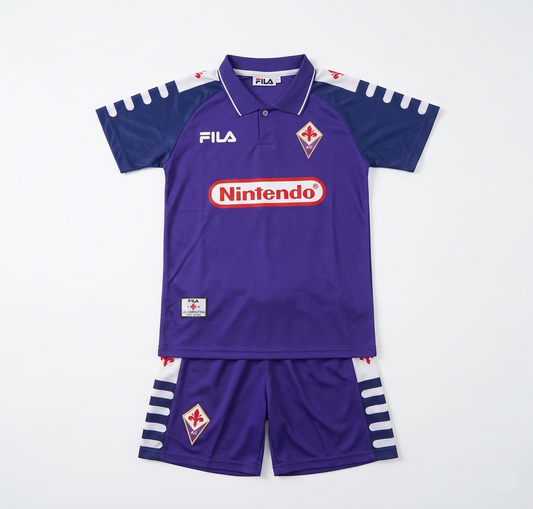 Camisa Fiorentina I 1998/99 - Kit Infantil