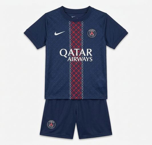 Camisa PSG I 2025/26 - Kit Infantil