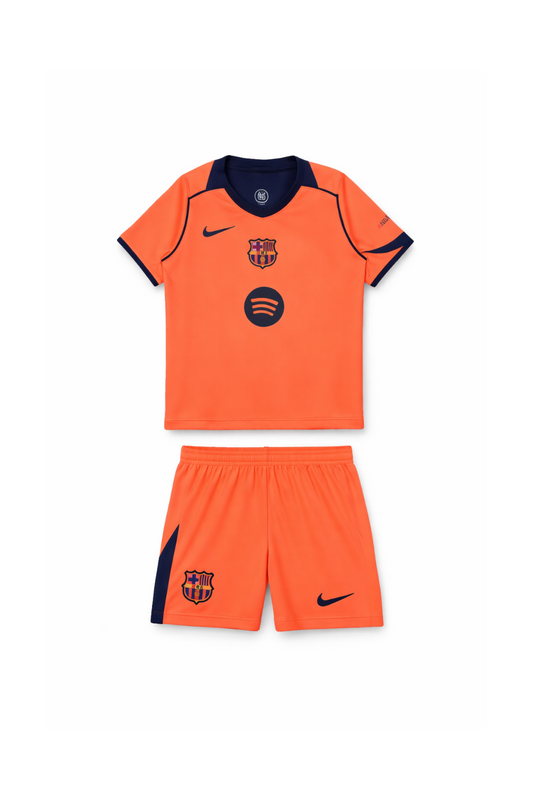 Camisa Barcelona III 2025/26 - Kit Infantil