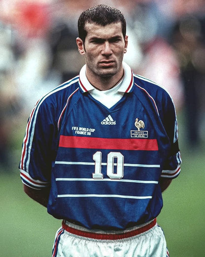 Camisa França I 1998 - Retrô Zidane