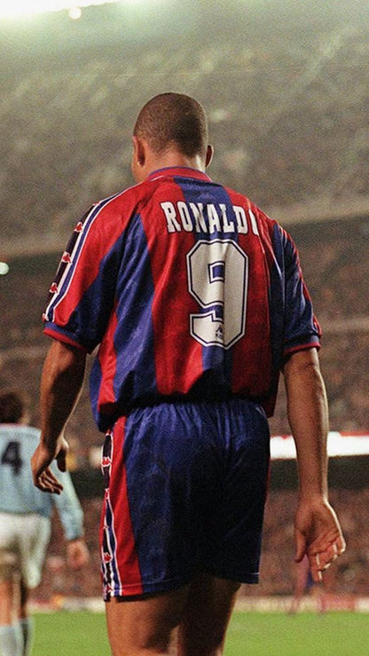 Camisa Barcelona I 1995/96 - Retrô R9