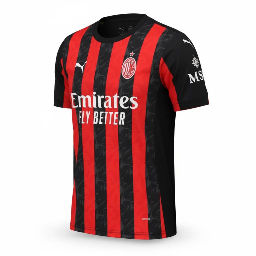 Camisa Milan I 25/26 - Torcedor Masculina