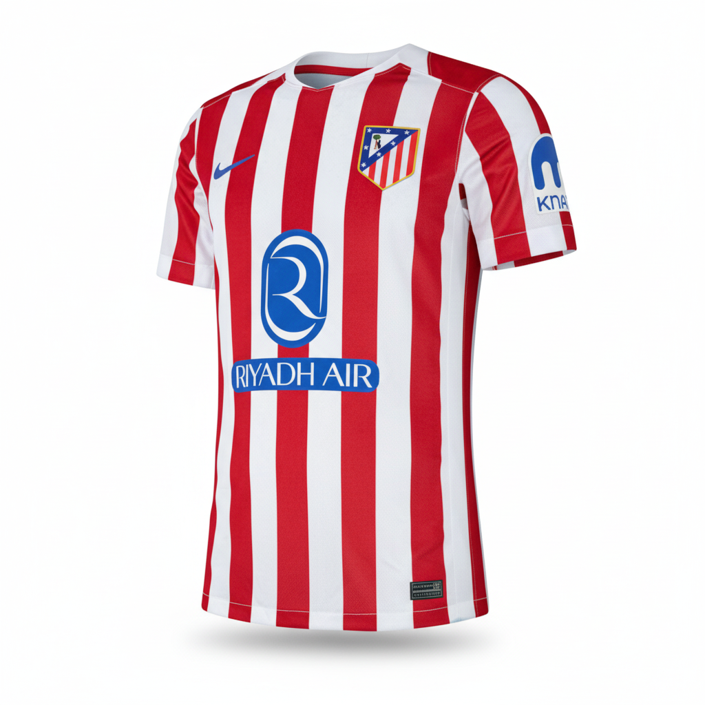 Camisa Atletico de Madrid I 25/26 - Torcedor Masculina