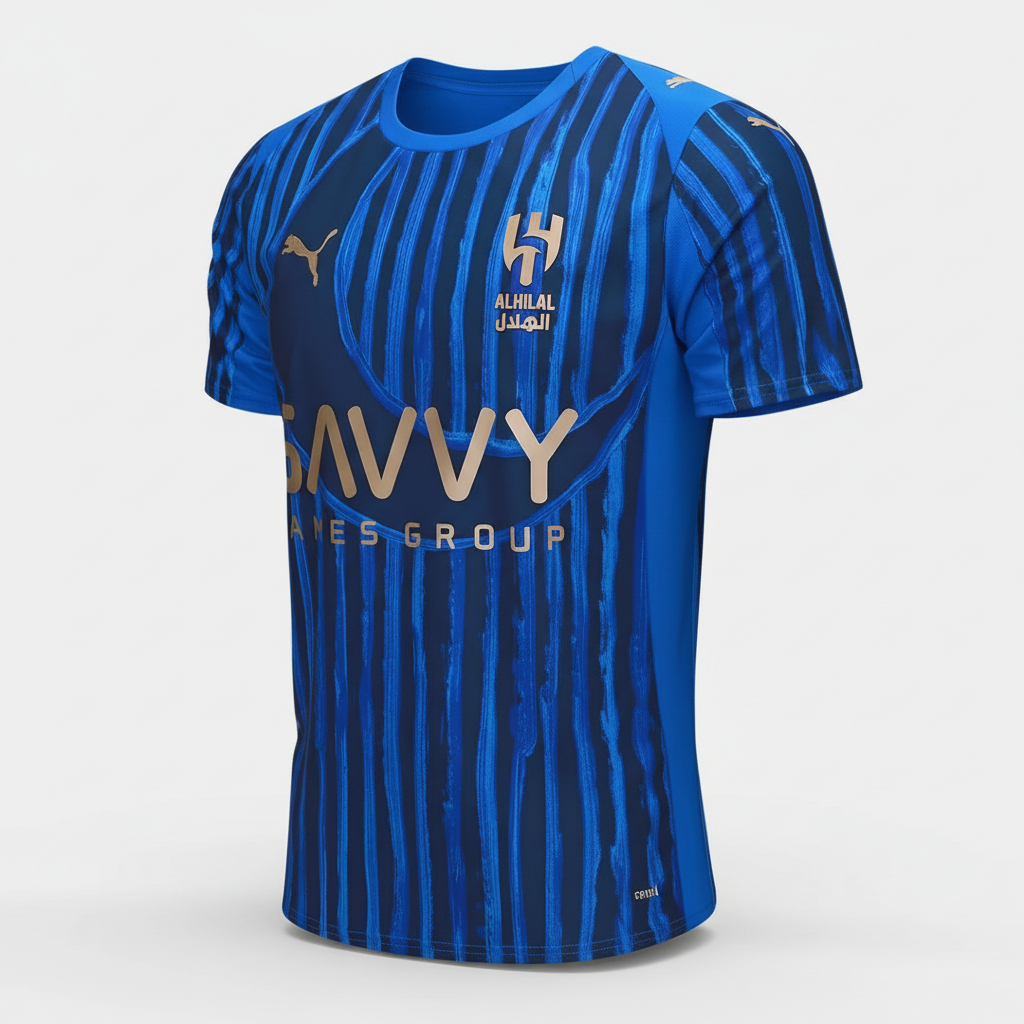 Camisa Al Hilal I 25/26 - Torcedor Masculina