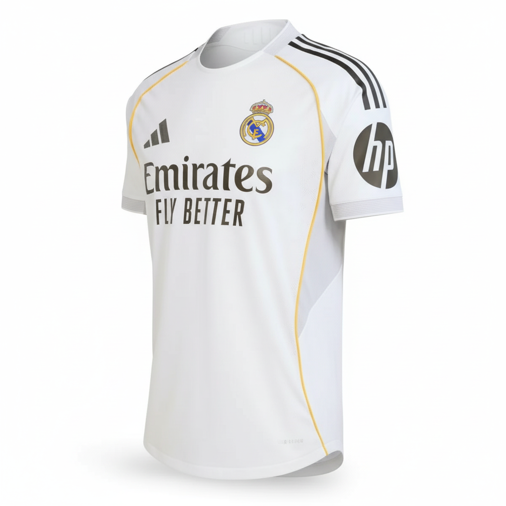 Camisa Real Madrid I 25/26 - Jogador Masculina