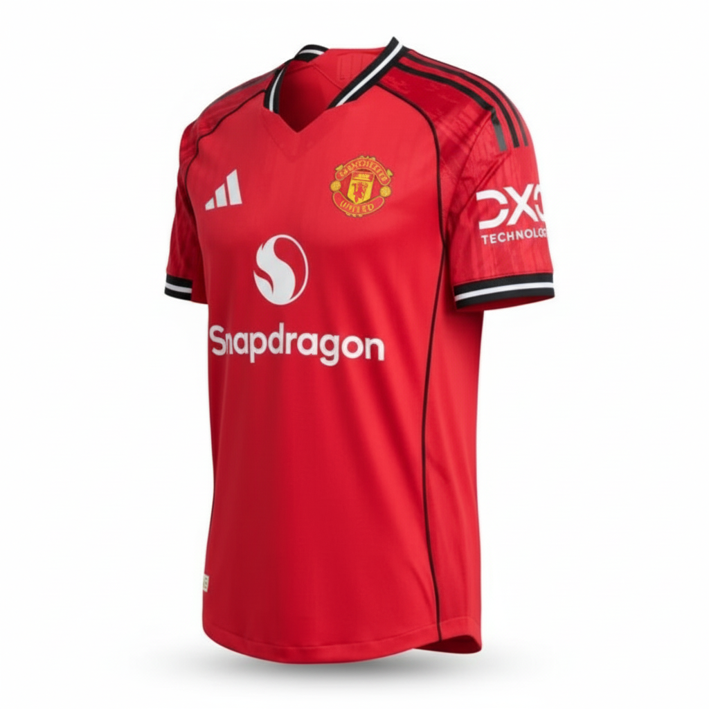 Camisa Man. United I 25/26 - Jogador Masculina