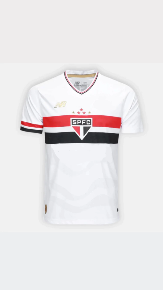 Camisa São Paulo I 25/26 - Jogador Masculina