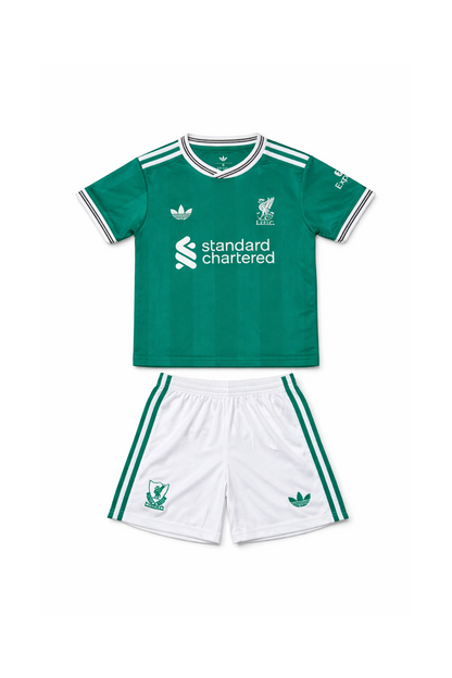 Camisa Liverpool III 2025/26 - Kit Infantil