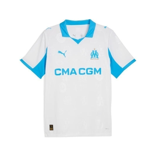 Camisa Olympique Marseille I 25/26 - Torcedor Masculina