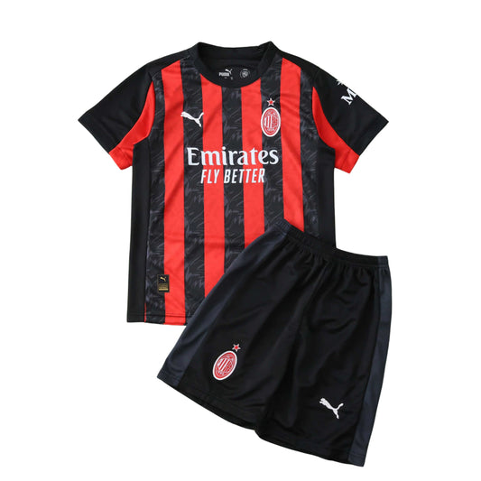 Camisa Milan I 2025/26 - Kit Infantil