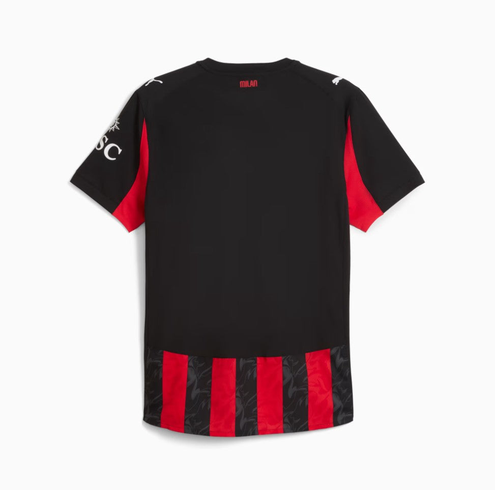 Camisa Milan I 25/26 - Jogador Masculina