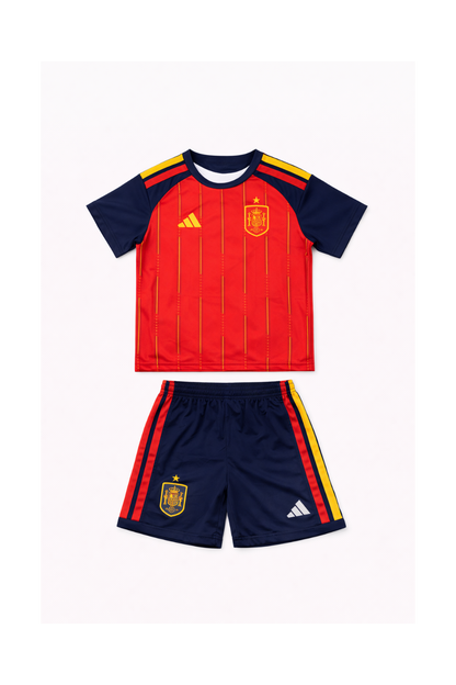 Camisa Espanha I 2026 - Kit Infantil