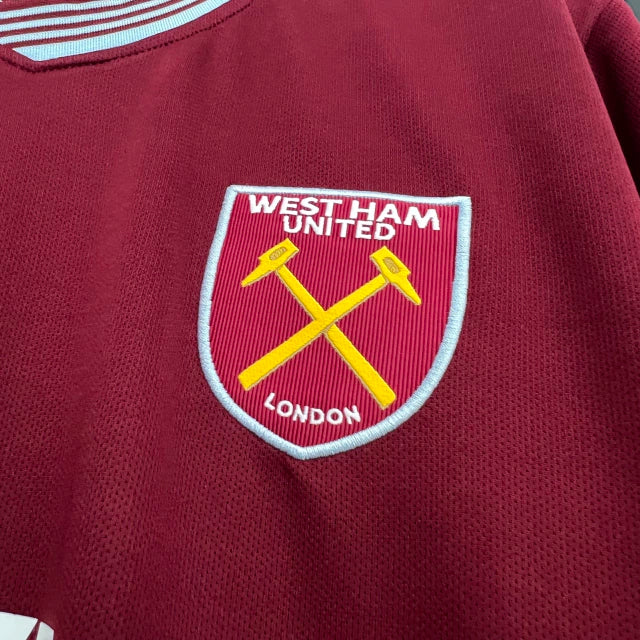 Camisa West Ham I 25/26 - Torcedor Masculina